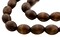The Bead Chest Oval Olive Wood Beads from Bethlehem – Handcrafted in the Holy Land – 16 x 12mm, Vintage-Style – Perfect for Jewelry Making, Rosaries, Crafts & DIY Projects